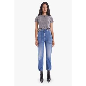 Mother Wrapper Patch Springy Ankle Jean